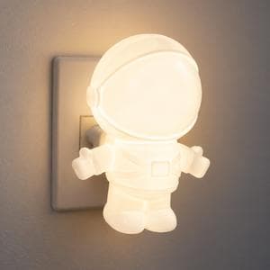 Abajur astronauta de tomada